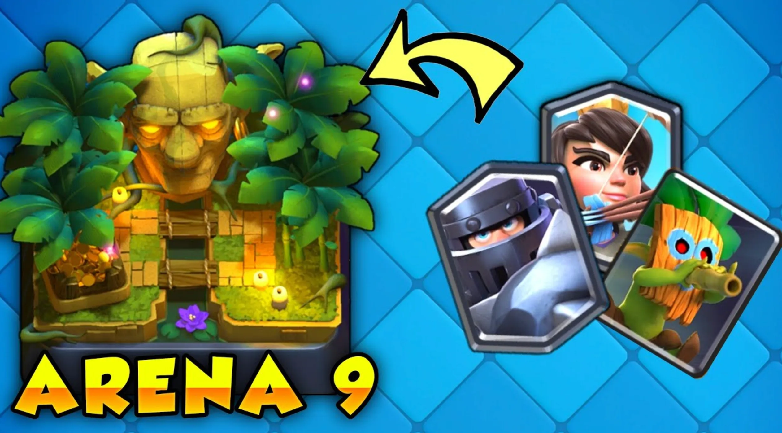Clash Royale Arena 9 Cards